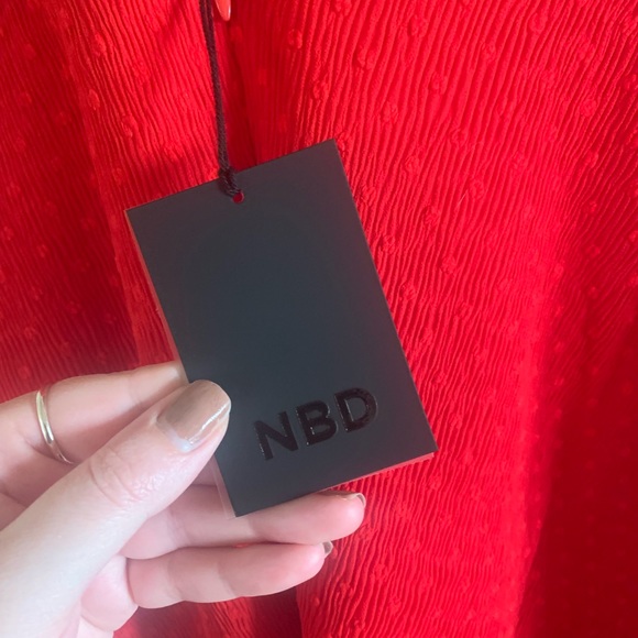 NWT Bentley Red Romper - Picture 8 of 8